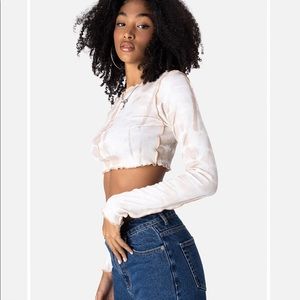 Adika cropped long sleeve